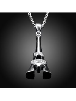Collier La Tour Eiffel - Plaqué Argent