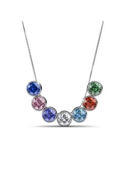 Collier Multicolore avec 7 Pendentifs - Coffret Pailleté Édition Spéciale