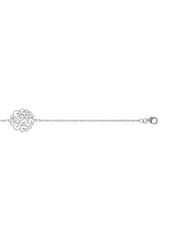 Bracelet Chaîne en Argent 925 avec Motifs Arabesques