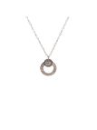 Collier en Acier Inoxydable Argenté avec Solitaire en Zircon – Éclat Élégant et Intemporel