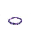 Bracelet en Perles Naturelles d'Améthyste – Sérénité et Élégance