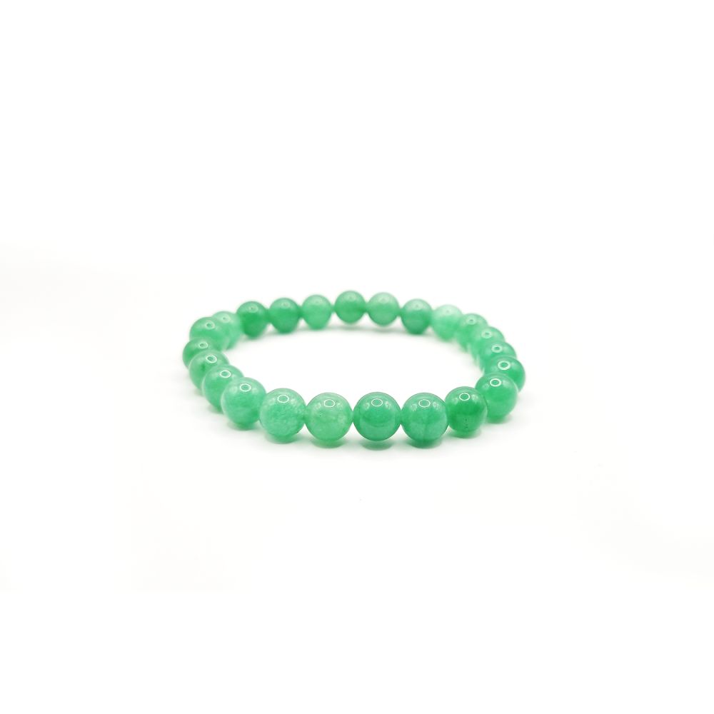 Bracelet en Perles Naturelles d’Aventurine – Chance et Harmonie