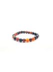 Bracelet en Perles Naturelles de Cornaline – Énergie et Confiance