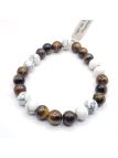 Bracelet en Perles Naturelles d'Améthyste – Sérénité et Élégance