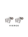 Boucles d'Oreilles Astrologiques en Acier Inoxydable - 8mm