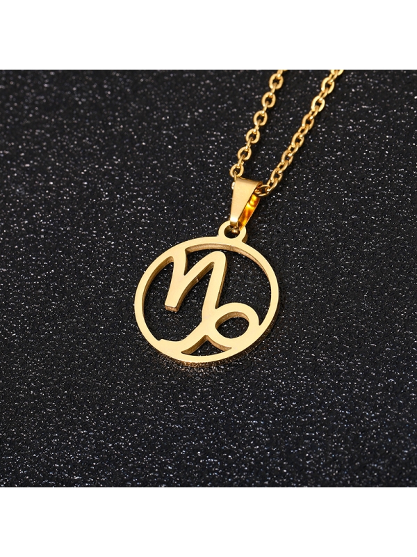 copy ofcopy ofcopy ofCollier en Acier Inoxydable Argenté avec Pendentif Fleur Émaillée Noire