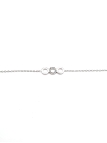 copy ofcopy ofcopy ofcopy ofBracelet Chaîne en Acier Inoxydable Argenté avec Oval Zircon – Élégance Subtile