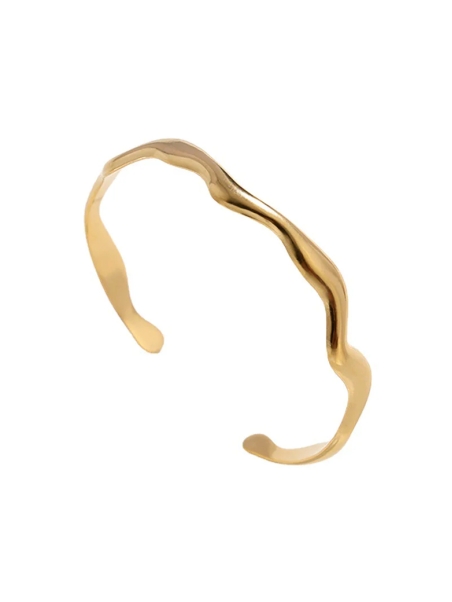 copy ofBracelet chaîne en acier inoxydable doré avec fermoir T-bar