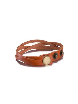 Bracelet tressé cuir