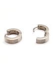 copy ofBoucles d'Oreilles Pendantes en Acier Inoxydable Doré avec Perles Naturelles Ovales