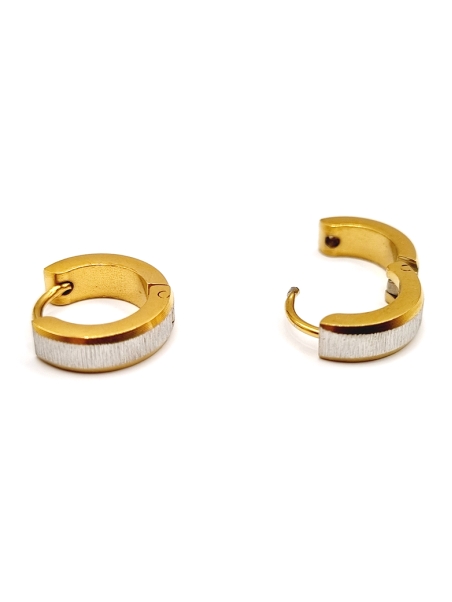 copy ofBoucles d'Oreilles Pendantes en Acier Inoxydable Doré avec Perles Naturelles Ovales