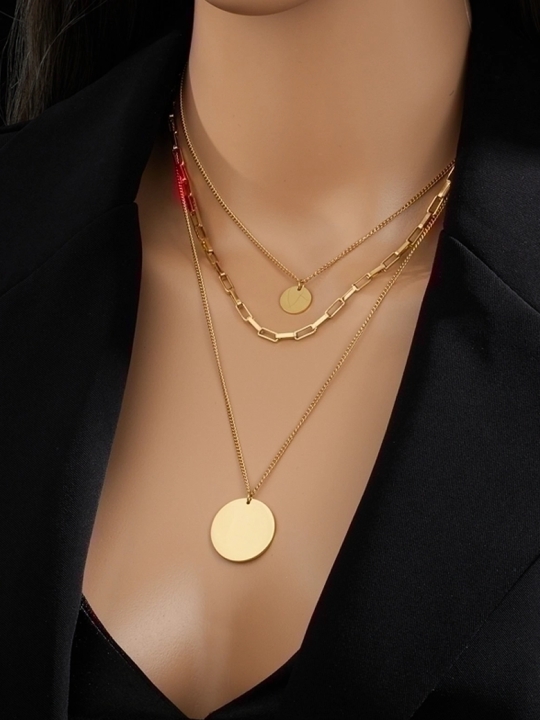 copy ofCollier Coeur Minimaliste en Acier Inoxydable Doré