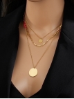 copy ofCollier Coeur Minimaliste en Acier Inoxydable Doré