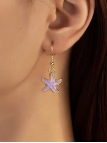 copy ofBoucles d’Oreilles Dorées Coquillage Nacré – Élégance Marine Minimaliste