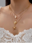 copy ofCollier Doré Étoile de Mer Strassée – Éclat Marin Raffiné