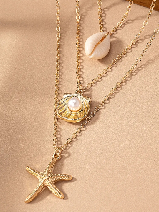 copy ofCollier Doré Étoile de Mer Strassée – Éclat Marin Raffiné