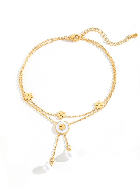 copy ofChaîne de cheville dorée – Maille gourmette classique