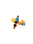 copy ofcopy ofcopy ofcopy ofBague en Acier Inoxydable Doré Design Texturé Ajustable