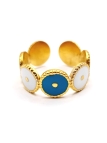 copy ofcopy ofcopy ofcopy ofcopy ofBague en Acier Inoxydable Doré Design Texturé Ajustable