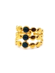 copy ofcopy ofcopy ofcopy ofcopy ofBague en Acier Inoxydable Doré Design Texturé Ajustable