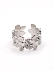 copy ofcopy ofBague dorée cercle solaire ajouré – motif texturé