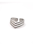 copy ofcopy ofcopy ofBague dorée cercle solaire ajouré – motif texturé
