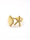 copy ofcopy ofcopy ofBague dorée cercle solaire ajouré – motif texturé