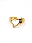 copy ofcopy ofBague dorée cercle solaire ajouré – motif texturé