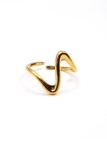 copy ofcopy ofcopy ofBague dorée cercle solaire ajouré – motif texturé