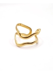 copy ofcopy ofcopy ofBague dorée cercle solaire ajouré – motif texturé