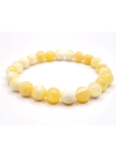 Bracelet en jade néphrite jaune – Énergie solaire et sérénité naturelle