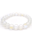 Bracelet en pierre de lune – Reflets violets mystiques et énergie féminine