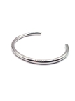 Bracelet Jonc Argenté Minimaliste – Élégance Épurée en Acier Inoxydable