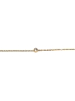 Bracelet Fin Doré avec Zircon Solitaire – Élégance Minimaliste