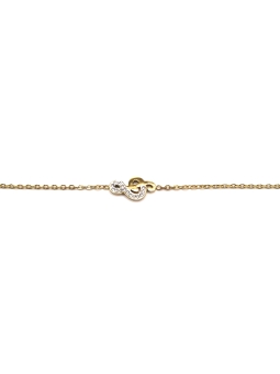 Bracelet Clé de Sol Doré Strassé – Harmonie Étincelante