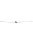 Bracelet Argenté Minimaliste avec Strass – Élégance Pure en Acier Inoxydable