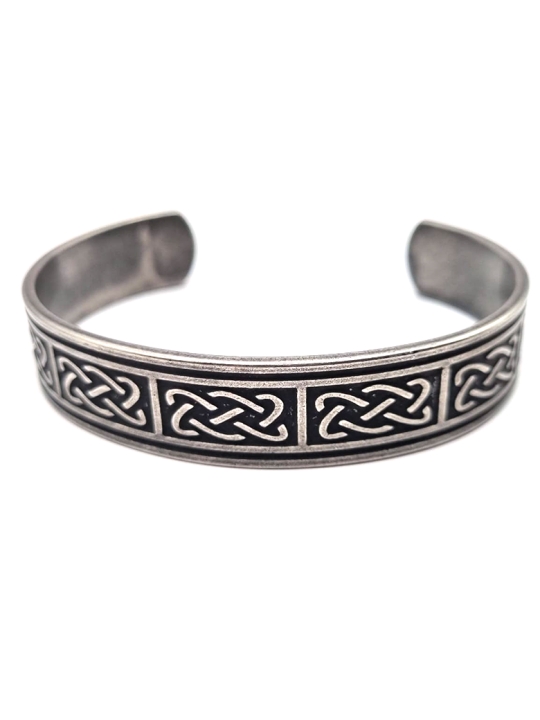 Bracelet Celtique Ajustable en Alliage Titane – Force & Héritage