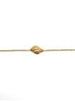 Bracelet Chaîne Coquillage Doré – Acier Inoxydable Élégant et Fin