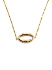 Collier Coquillage Doré Minimaliste – Acier Inoxydable