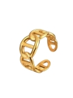 Bague Chaîne Dorée – Style Audacieux et Tendance