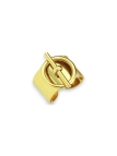 Bague Fermoir Dorée – Élégance Originale