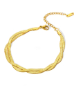 copy ofcopy ofBracelet Nœud Infini – Double Chaîne Dorée Ajustable