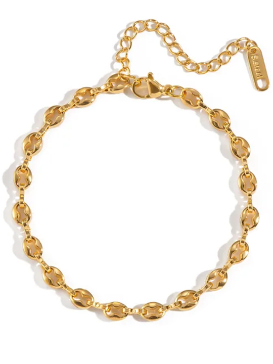copy ofcopy ofcopy ofBracelet Nœud Infini – Double Chaîne Dorée Ajustable