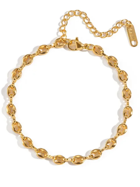 copy ofcopy ofcopy ofBracelet Nœud Infini – Double Chaîne Dorée Ajustable