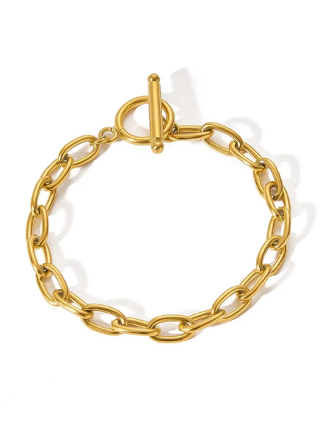 copy ofcopy ofcopy ofcopy ofBracelet Nœud Infini – Double Chaîne Dorée Ajustable
