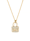 Collier Pendentif Sac Strass Doré en Acier Inoxydable – Chic & Étincelant
