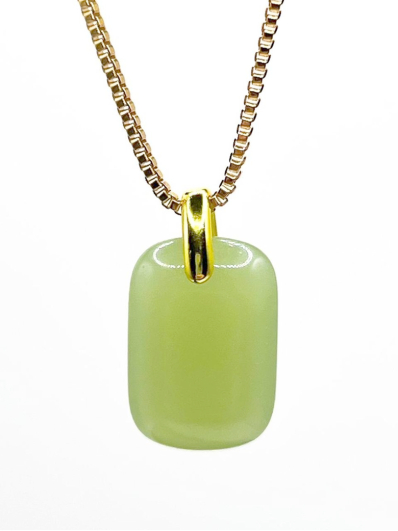 Collier Pendentif Cercle Doré - Bijou Minimaliste En Acier Inoxydable - Neuf Avec étiquettes