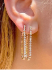 copy ofcopy ofBoucles d’Oreilles Nœud de Cercles Entrelacés Dorées en Acier Inoxydable