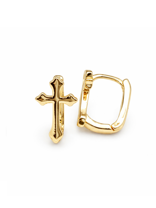 copy ofcopy ofcopy ofBoucles d’Oreilles Doubles Anneaux Texturés Dorées Plaqué Or 18K – Diamètre 35 mm