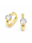 copy ofcopy ofcopy ofBoucles d’Oreilles Doubles Anneaux Texturés Dorées Plaqué Or 18K – Diamètre 35 mm